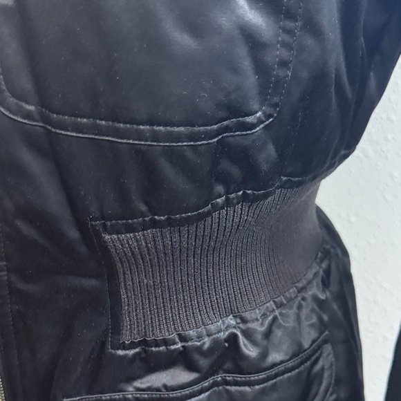 Armani Exchange Classic Black Bomber Jacket - Picture 4 of 6